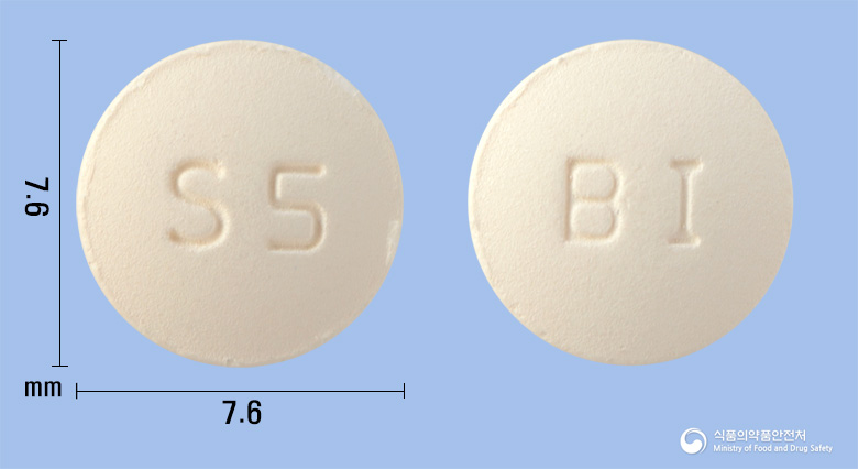 솔리콘정5mg(솔리페나신숙신산염) 제품 이미지