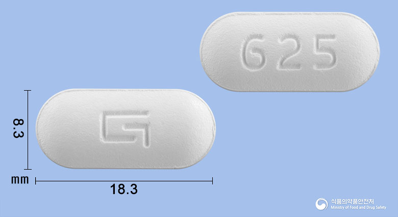 클라씨린정625mg(아목시실린수화물·클라불란산칼륨) 제품 이미지